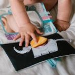 BabyOno, broșură senzorială, safari, de la naștere, 1 buc Ambalaj DEFECTAT: ціни та характеристики