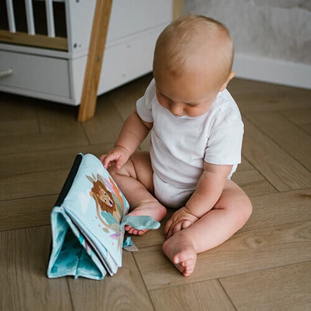 BabyOno, broșură senzorială, safari, de la naștere, 1 buc Ambalaj DEFECTAT: ціни та характеристики