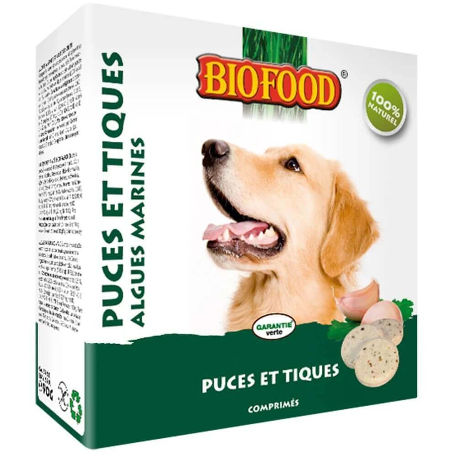 Biofood Средство от блох и клещей с Мариной 55 таблеток: цены и характеристики