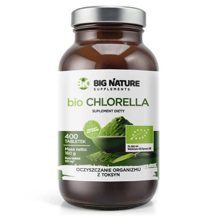 Big Nature Bio Chlorella, 400 таблеток: цены и характеристики