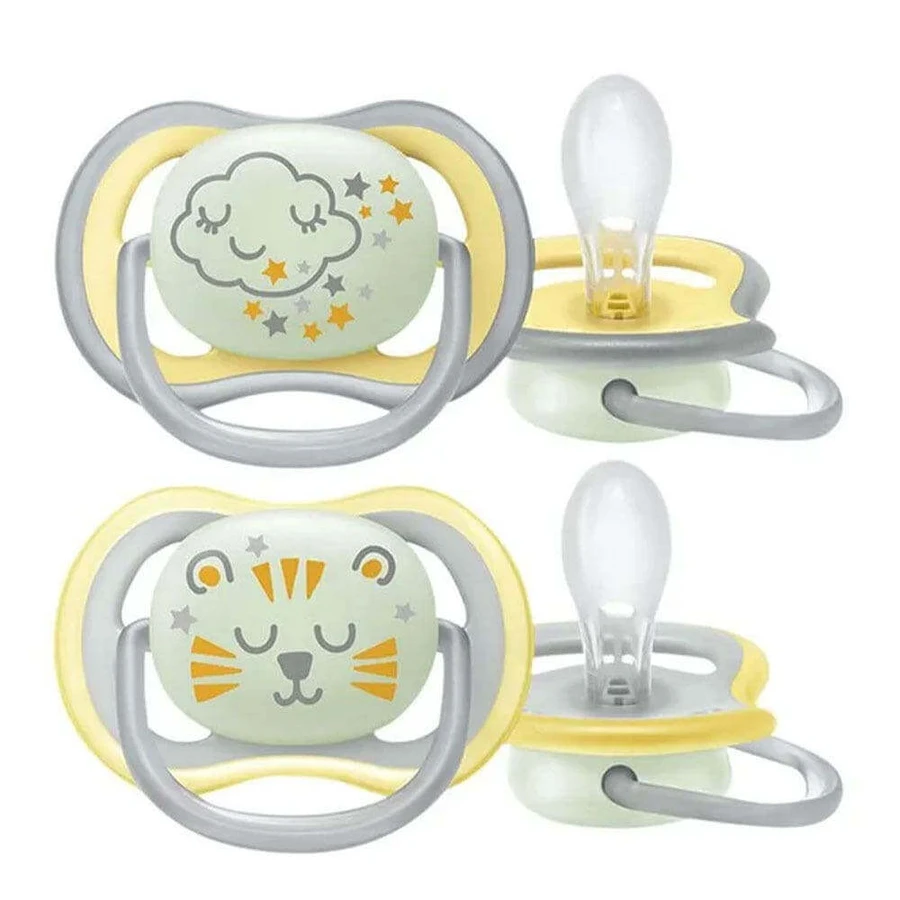Avent Ultra Air Physiological Soothing Night 18 месяцев и старше x2: цены и характеристики