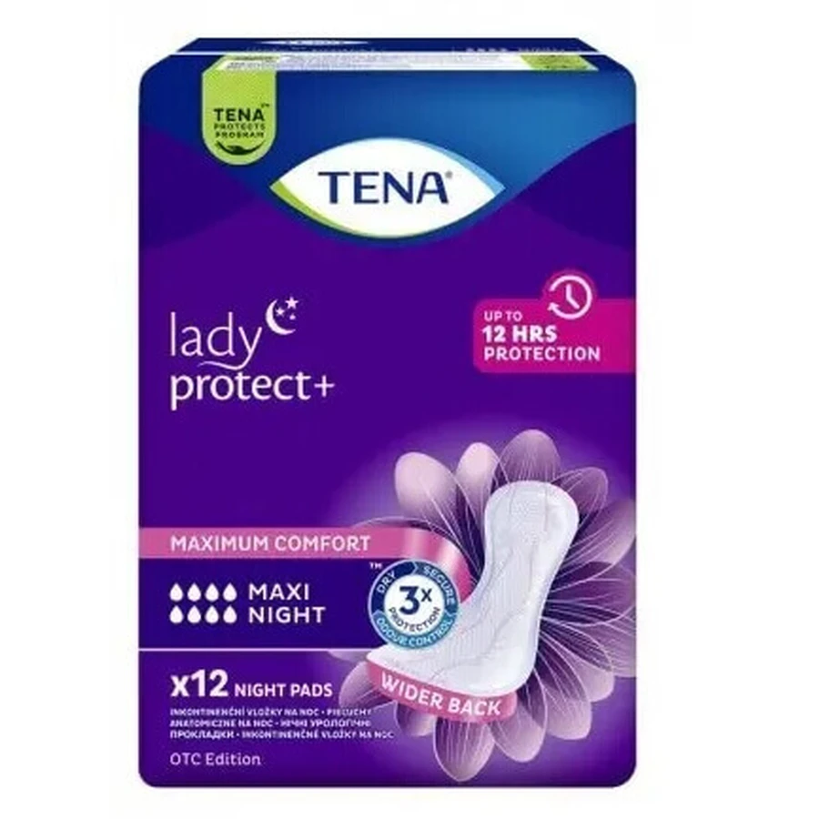 Урологические прокладки при недержании TENA Lady Maxi Night: цены и характеристики