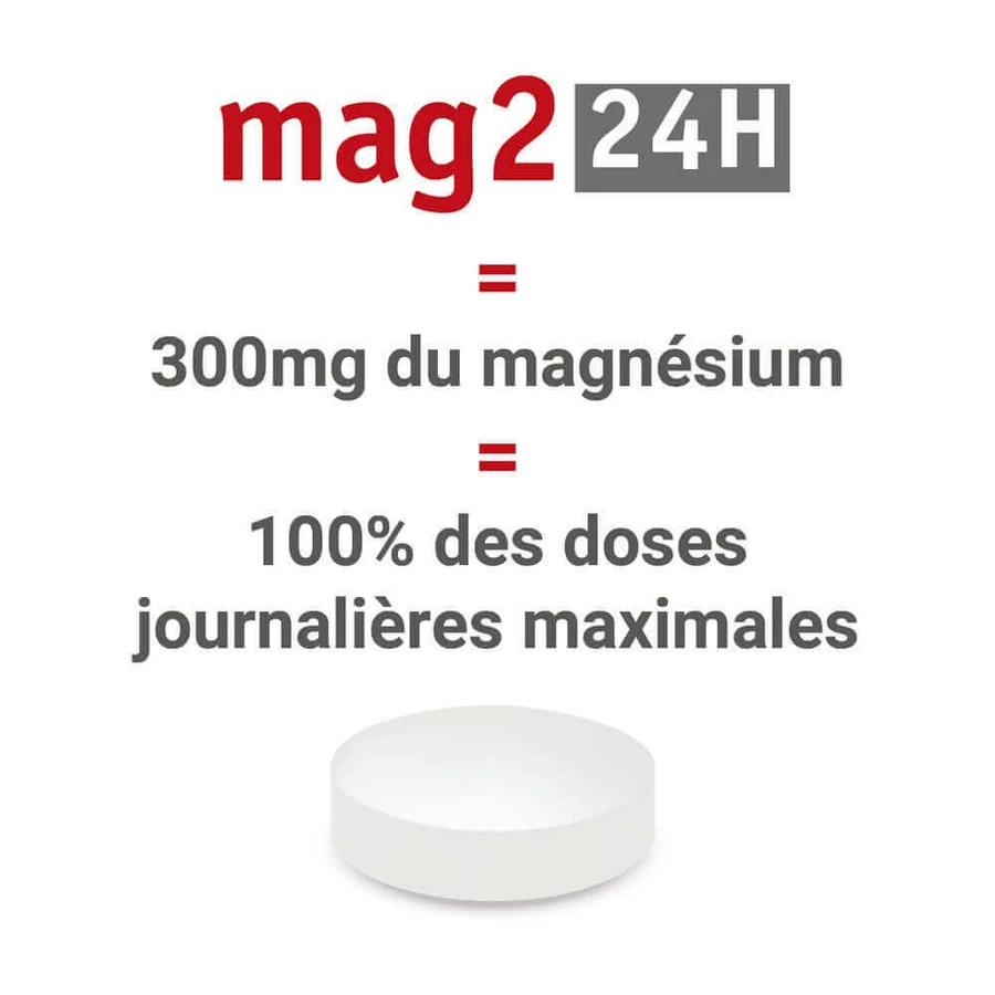 Mag 2 24h Marine Magnesium 2x 45 таблеток+15 таблеток: цены и характеристики