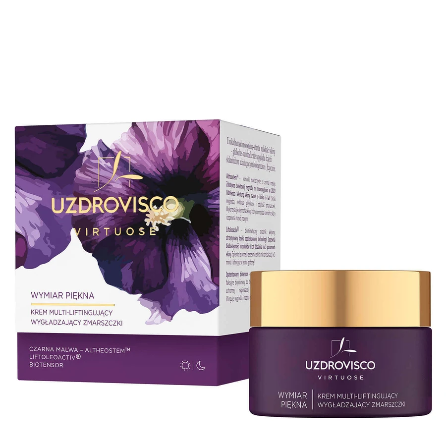 Uzdrovisco Virtuose Beauty Dimension, мультиліфтинговий крем, 50 мл: ціни та характеристики