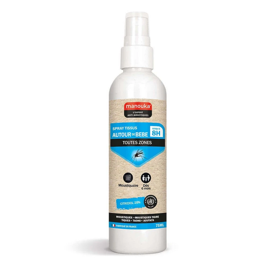 Спрей от комаров Manouka Baby Repellent Mosquito Spray 75 мл: цены и характеристики