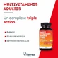 Vitavea Santé Mutivitamine Adults Energie et Equilibre nerveux 30 gommine
