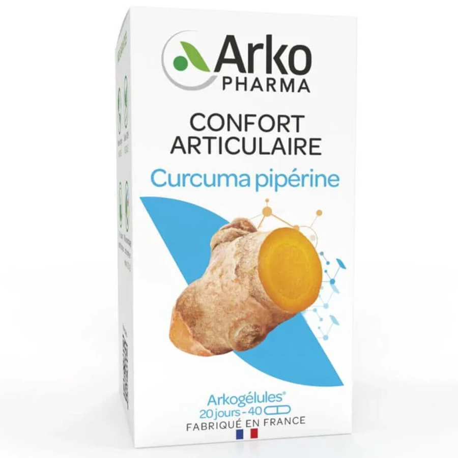 Аркофарма Аркокапсула Confort Articulaire Curcuma Piperine 40 капсул: ціни та характеристики