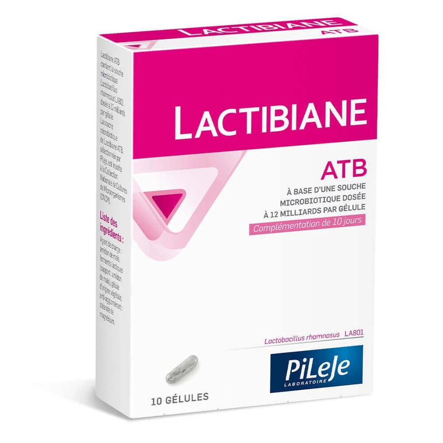 Pileje Lactibiane Lactibiane Atb 10 капсул 10 гелевих: ціни та характеристики