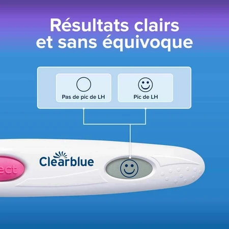 Цифровой тест на овуляцию Clearblue 20 тест-палочек: цены и характеристики