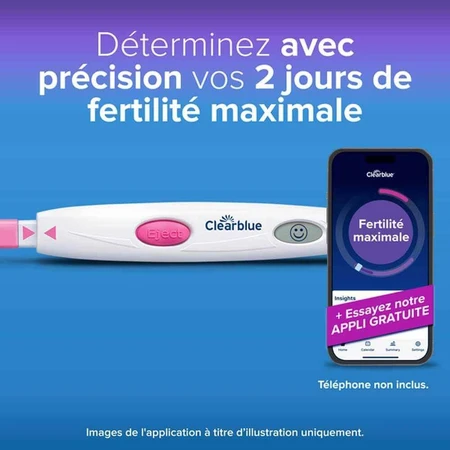 Цифровой тест на овуляцию Clearblue 20 тест-палочек: цены и характеристики