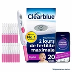 Цифровой тест на овуляцию Clearblue 20 тест-палочек: цены и характеристики