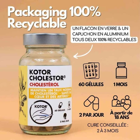 Kotor Pharma Colestor Cholesterol 60 капсул: цены и характеристики