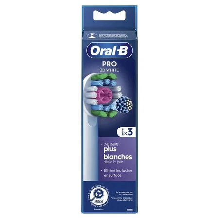Щетка Oral-B 3D White Advanced с системой CleanMaximiser x3: цены и характеристики
