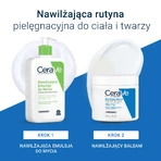 Набір CeraVe, зволожуючий лосьйон для обличчя та тіла з керамідами, для сухої та дуже сухої шкіри, 454 г + резерв, 454 г: ціни та характеристики