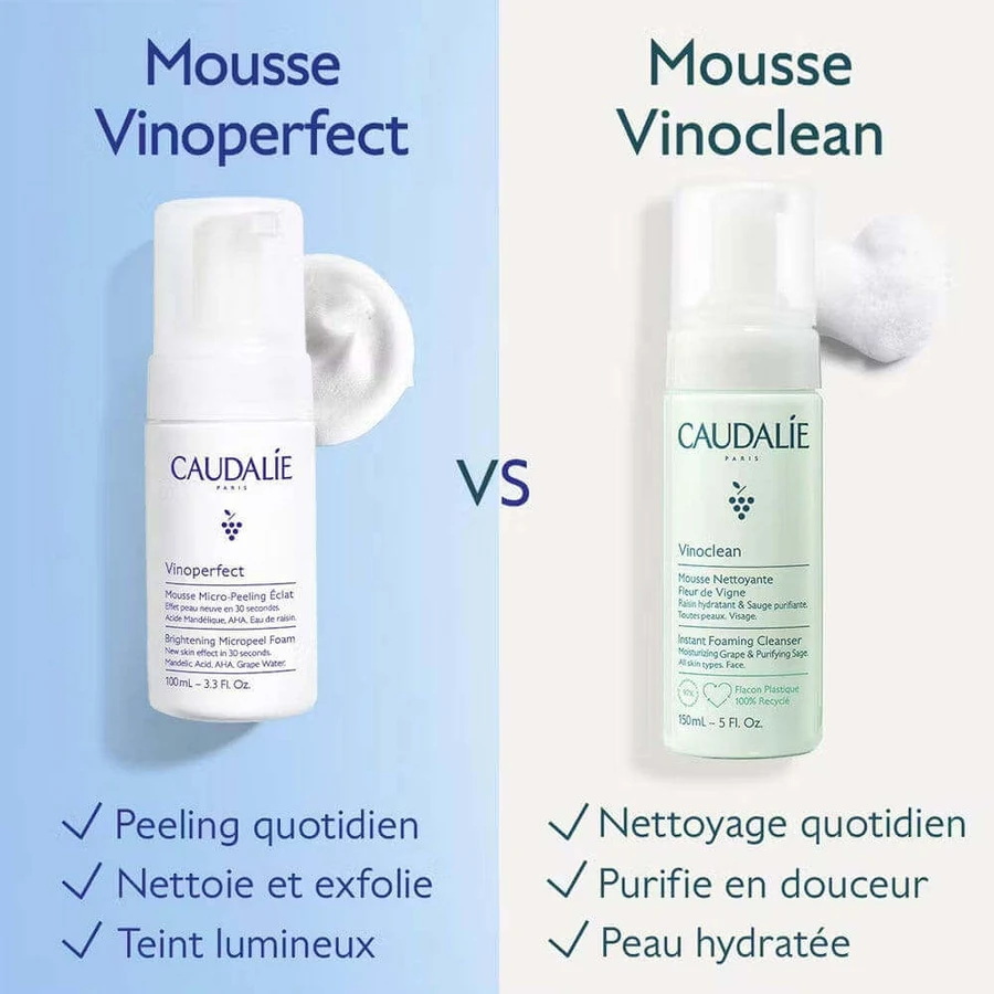 Caudalie Vinoperfect Radiant Micro-Perlating Mousse 50ml: цены и характеристики