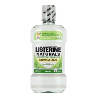 Listerine Natural Gum Protection Mint Bath Lighter Taste 500 мл