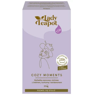 Lady Teapot Затишні моменти, чай з фруктами та травами, 20 пакетиків
