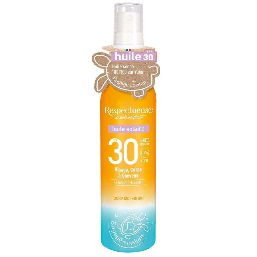 Respectueuse Sun Oil SPF30 100 мл: цены и характеристики