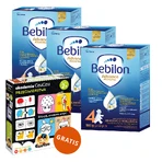 Набір Bebilon Advance Pronutra 4 Junior, поживна молочна суміш, після 2 років, 3 х 1000 г + Академія протилежностей CzuCzu, 2 книги + пазли, від 2 років безкоштовно: ціни та характеристики