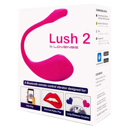 Lovense Lush 2, вібруючий кулька з керуванням через додаток: ціни та характеристики