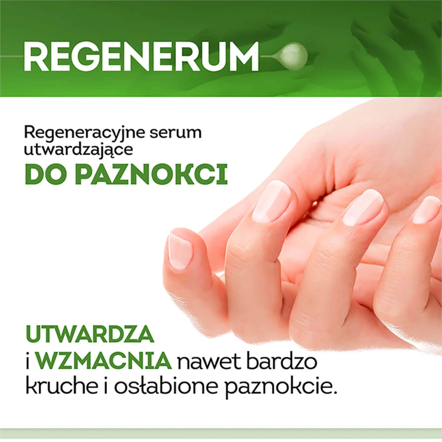 Набір Regenerum, регенеруюча сироватка для нігтів під лаком, зміцнююча, 2 x 8 мл + безкоштовний квиток у кіно: ціни та характеристики