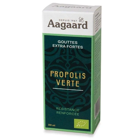 Aagaard Green Propolis Extra Strength органические капли 30 мл: цены и характеристики