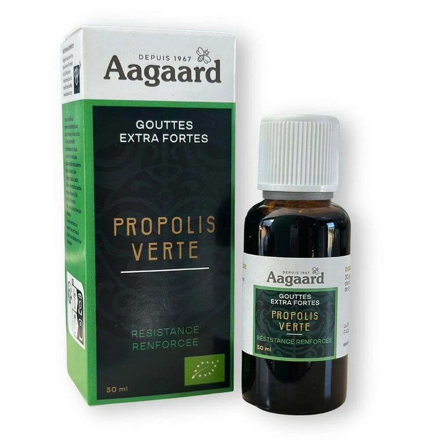 Aagaard Green Propolis Extra Strength органические капли 30 мл: цены и характеристики