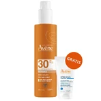 Avene Sun, высокая степень защиты от солнца, спрей, SPF 30, 200 мл + лосьон после загара, для взрослых и детей от 2 лет, 50 мл бесплатно: цены и характеристики
