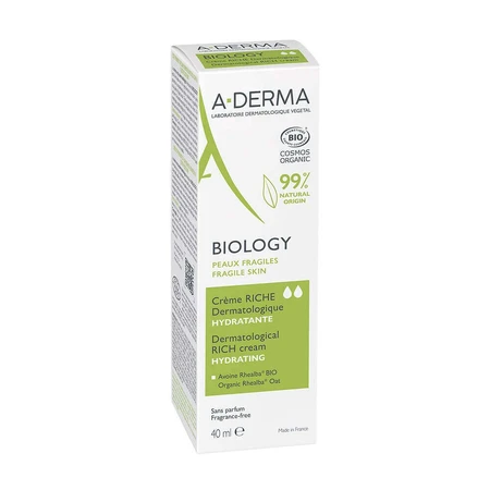 A-Derma Biology Дерматологический крем с высоким уровнем гидратации 40 мл: цены и характеристики