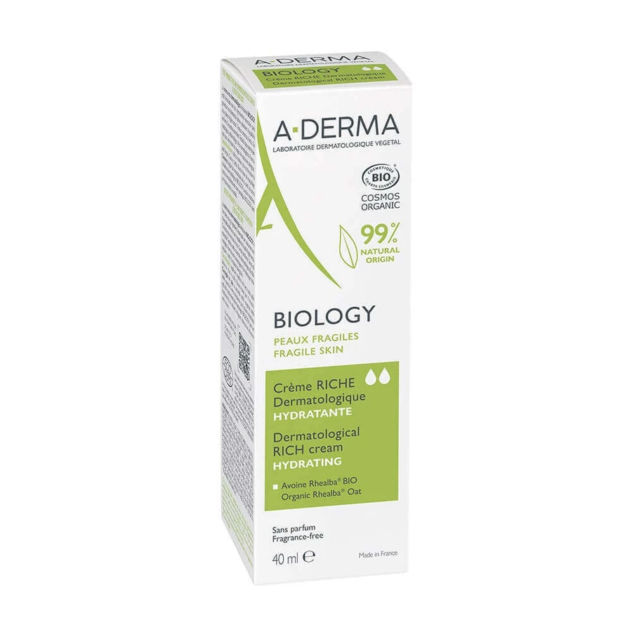 A-Derma Biology Дерматологический крем с высоким уровнем гидратации 40 мл: цены и характеристики
