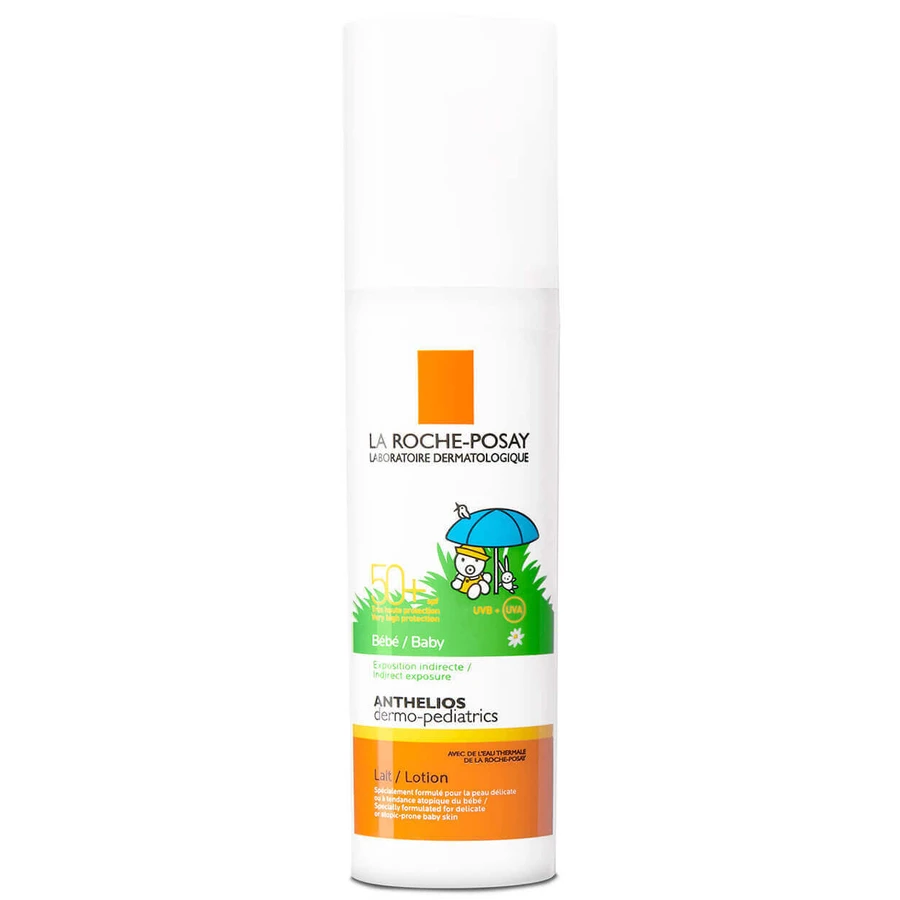 La Roche-Posay Anthelios Dermo-Pediatrics, защитное молочко для лица и тела с 6 месяцев, SPF 50+, 50 мл + бесплатная пляжная сумка: цены и характеристики