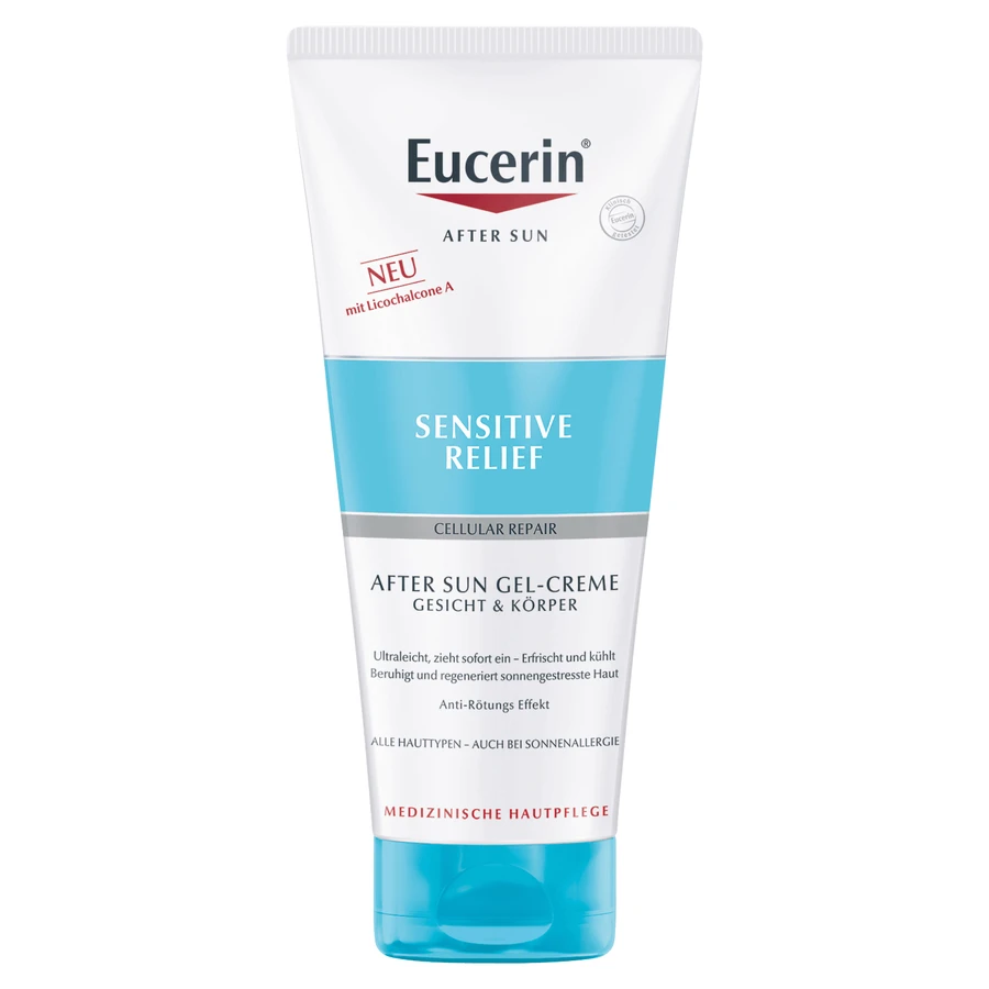 Eucerin Sun Protection After Sun, успокаивающий гель-крем, 200 мл: цены и характеристики