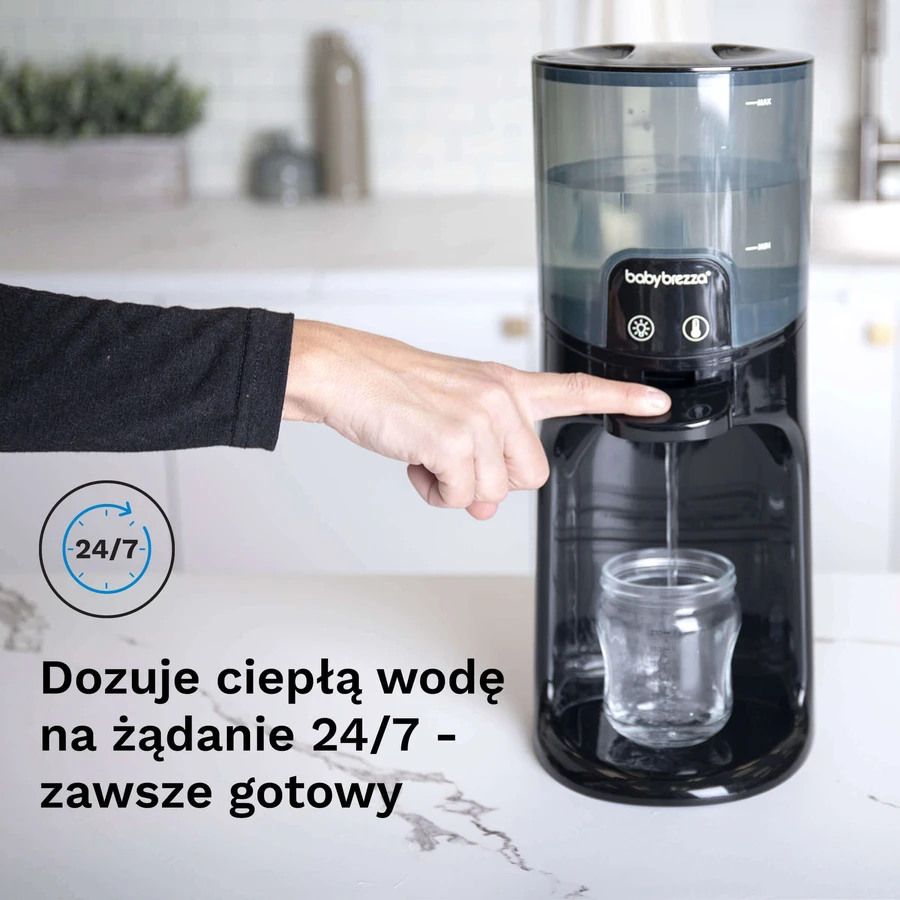 Миттєва грілка Baby Brezza, водонагрівач, чорна: ціни та характеристики
