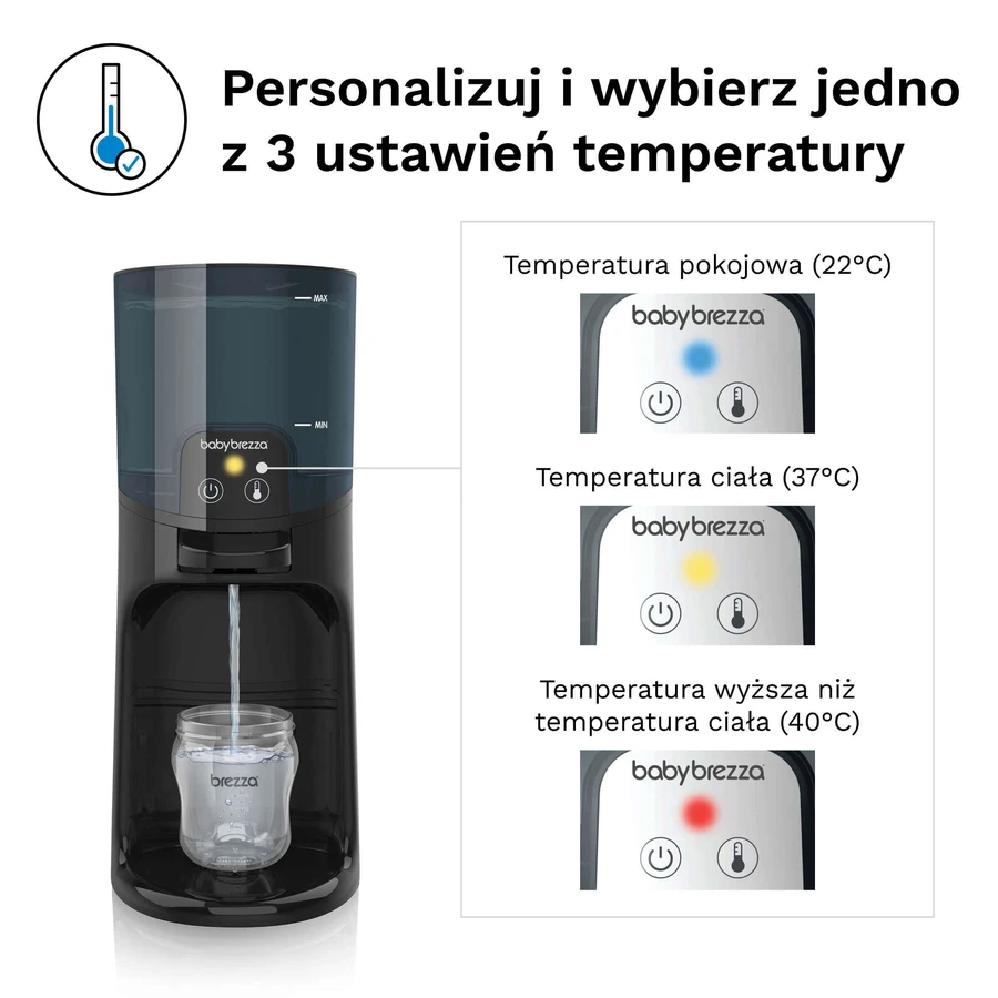 Миттєва грілка Baby Brezza, водонагрівач, чорна: ціни та характеристики