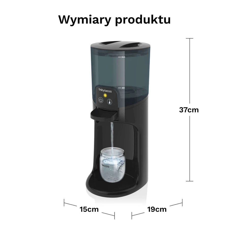 Миттєва грілка Baby Brezza, водонагрівач, чорна: ціни та характеристики