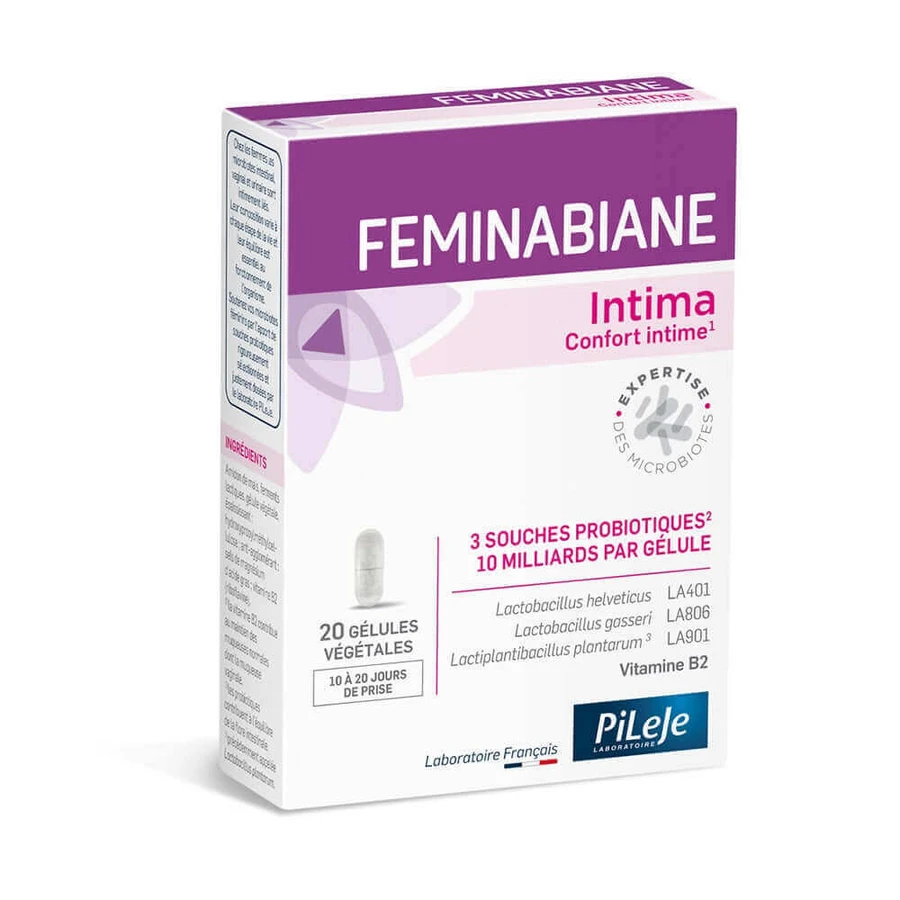 Pileje Feminabiane Intima Comfort x20 капсул: цены и характеристики