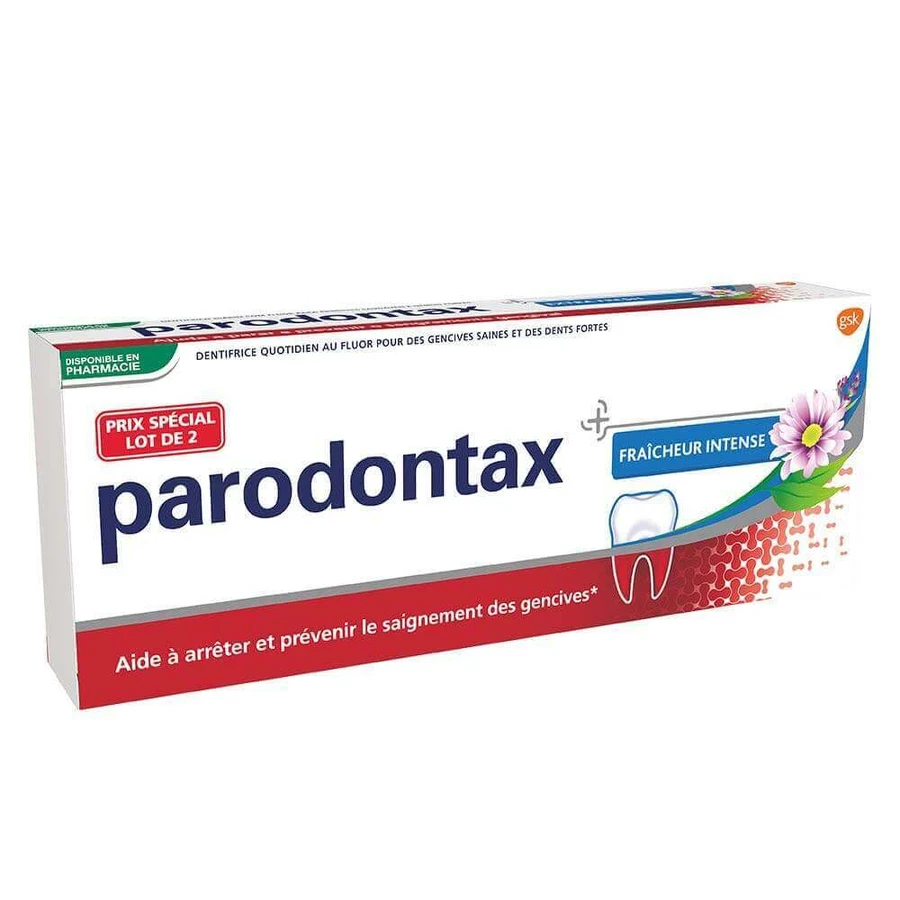 Parodontax Зубна паста Інтенсивна свіжість 2х75мл: ціни та характеристики