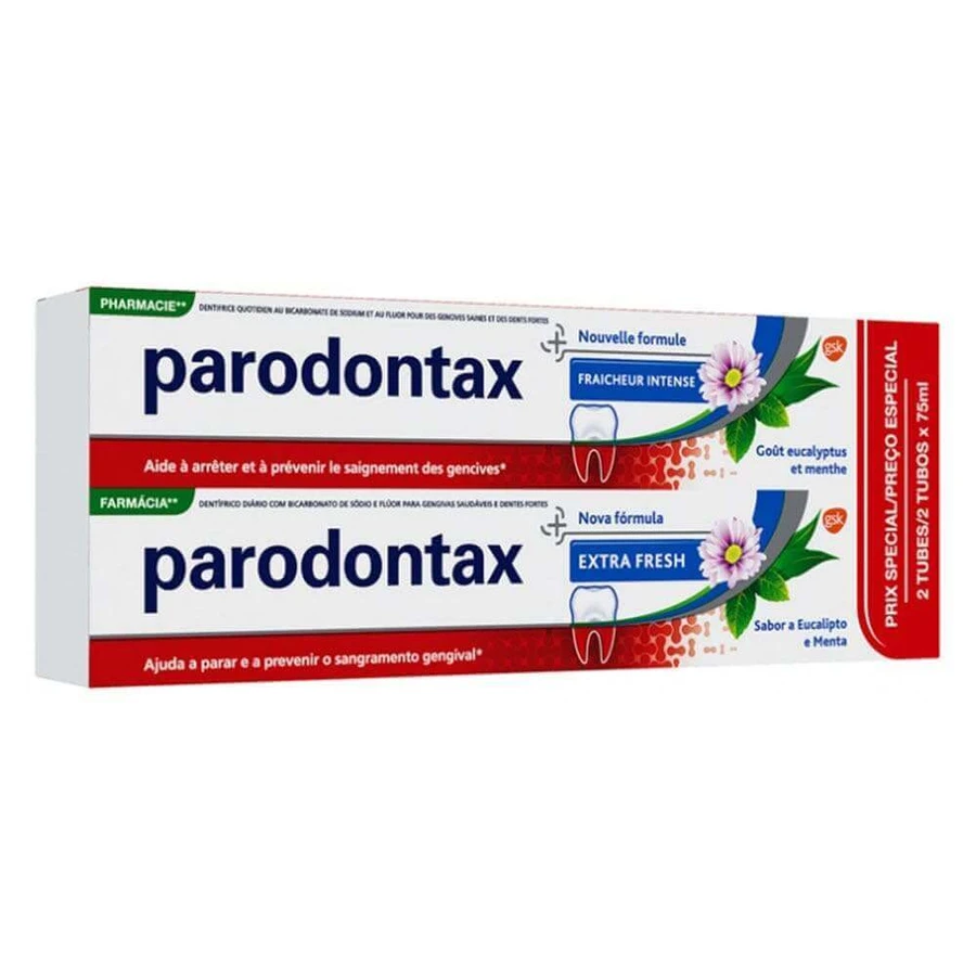 Parodontax Зубна паста Інтенсивна свіжість 2х75мл: ціни та характеристики