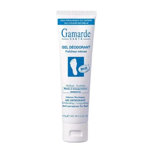 Дезодорант-гель Gamarde Organic Intense Freshness для ніг з підвищеною пітливістю 100г