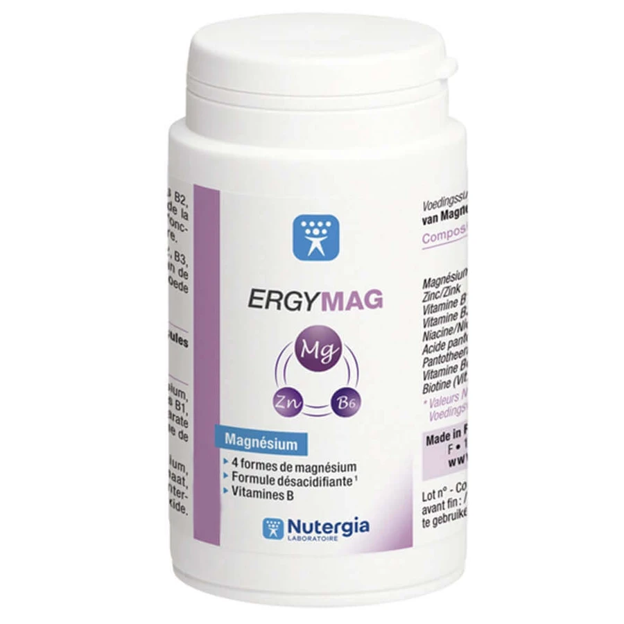 Nutergia Ergymag Вітаміни групи В з магнієм та цинком 45 капсул: ціни та характеристики