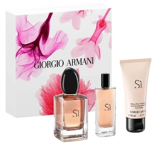 Giorgio Armani Si Парфумована вода, 50 мл + Парфумована вода, 15 мл + Лосьйон для тіла, 50 мл