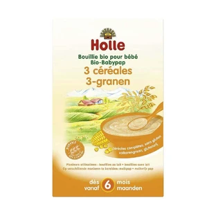 Holle Pural Органическая 3-х злаковая каша С 6 месяцев 250г