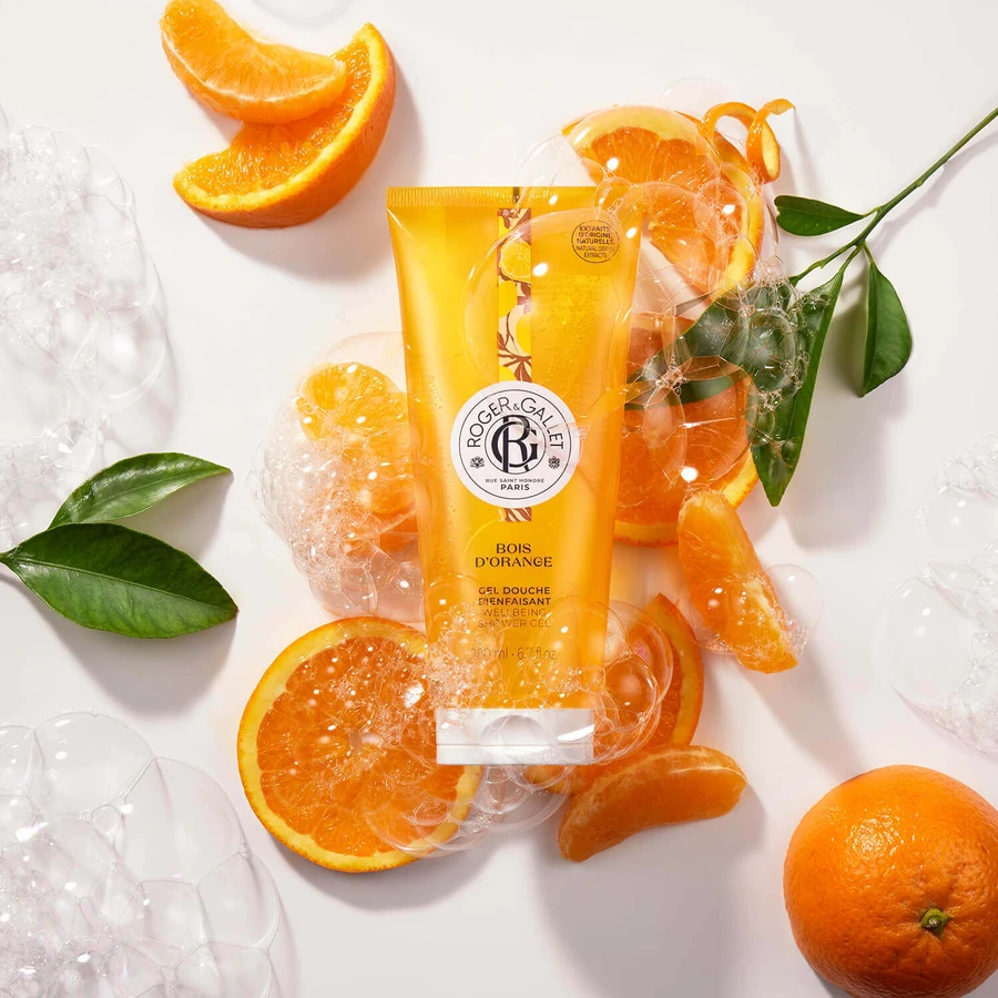 Roger & Gallet Bois d'Orange, гель для душа, 200 мл + pungă gratuită: цены и характеристики