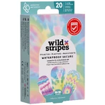 Wild Stripes Waterproof, пластыри, Rainbow, водонепроницаемые, 20 штук ДЕФЕКТИРОВАННАЯ УПАКОВКА: цены и характеристики
