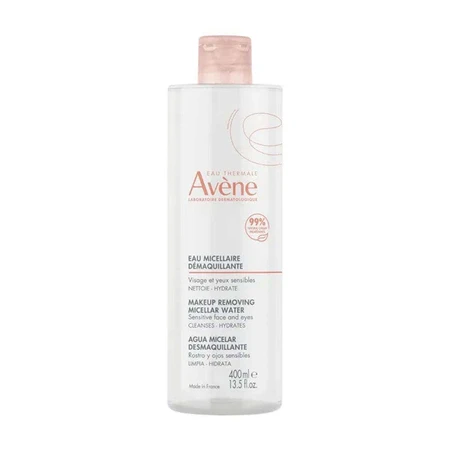 Avène Les Essentiels Мицеллярная очищающая вода для лица и чувствительных глаз 400 мл: цены и характеристики