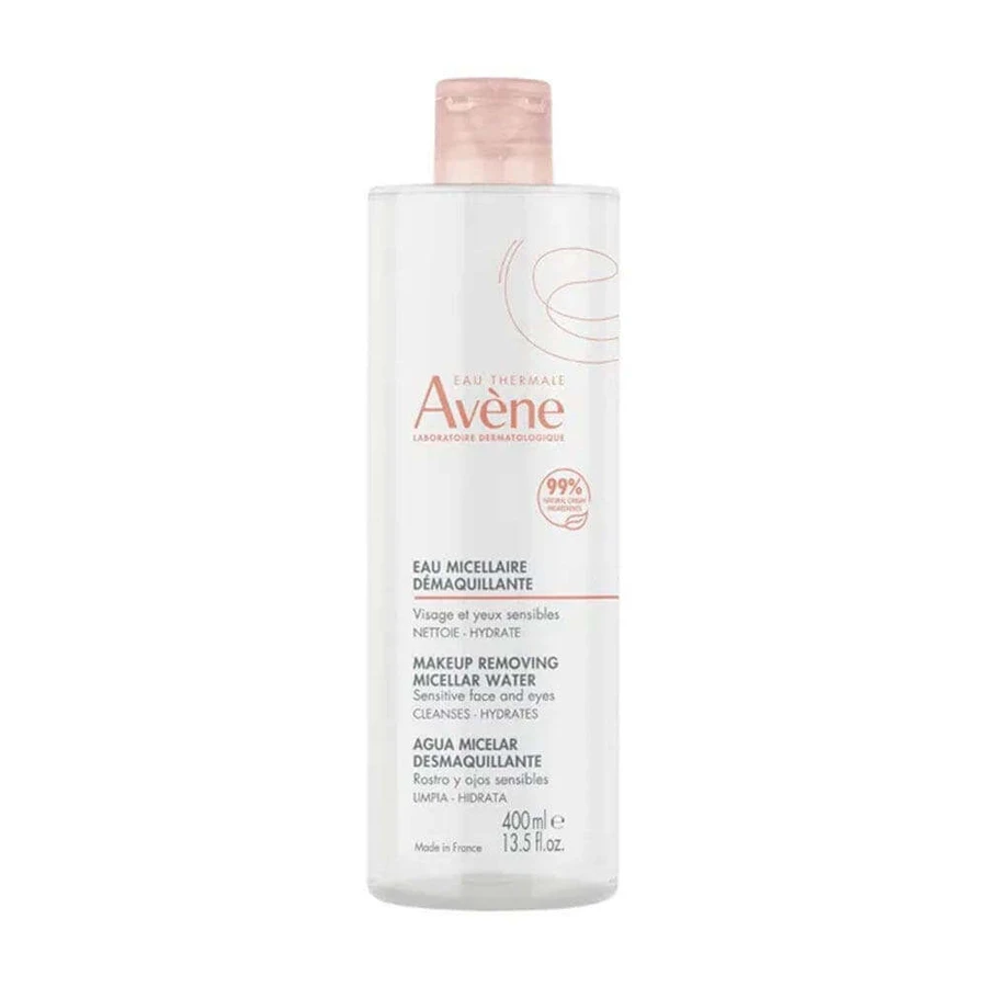Avène Les Essentiels Мицеллярная очищающая вода для лица и чувствительных глаз 400 мл: цены и характеристики