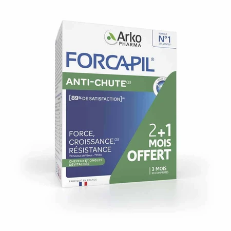 Форкапил Arkopharma Forcapil против выпадения волос, 90 таблеток: цены и характеристики