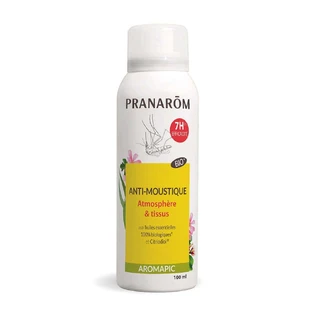 Pranarôm Aromapic Anti-Mosquito Spray Атмосфера и органические ткани 1 год 150 мл