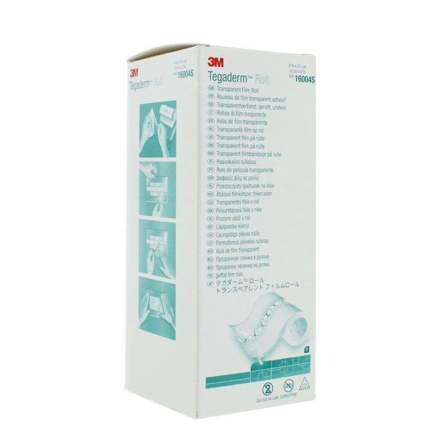 3M Tegaderm Roll 10cm X 2m x1: цены и характеристики