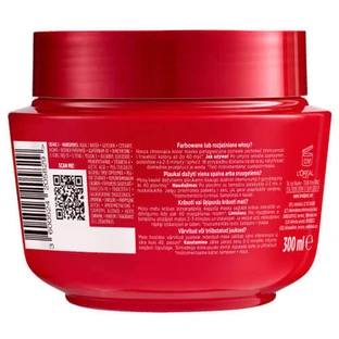 L'Oreal Elseve Color Vive, маска для захисту кольору фарбованого або освітленого волосся, 300 мл